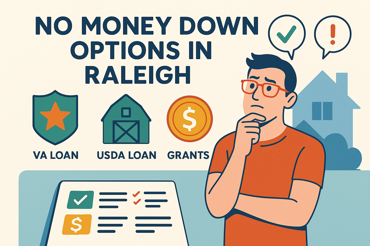 Can I Really Buy a House with No Money Down in Raleigh?